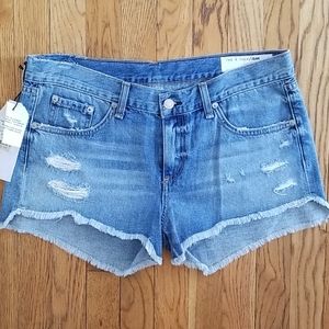 NWT Sz 28 Rag & Bone Gunner cutoff Short